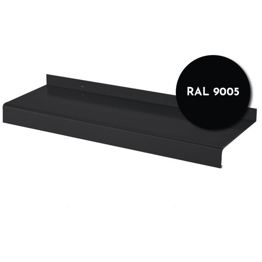 Seuil Aluminium - Noir RAL 9005 - Structuré 6M