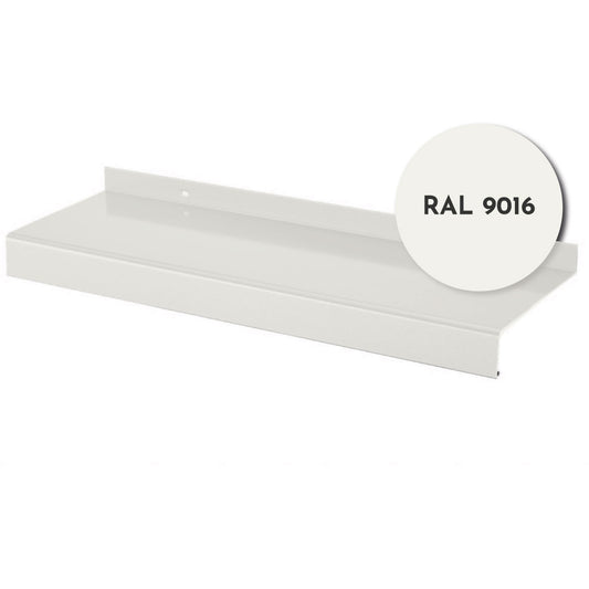 Seuil Aluminium - Blanc RAL 9016 - Lisse 6M